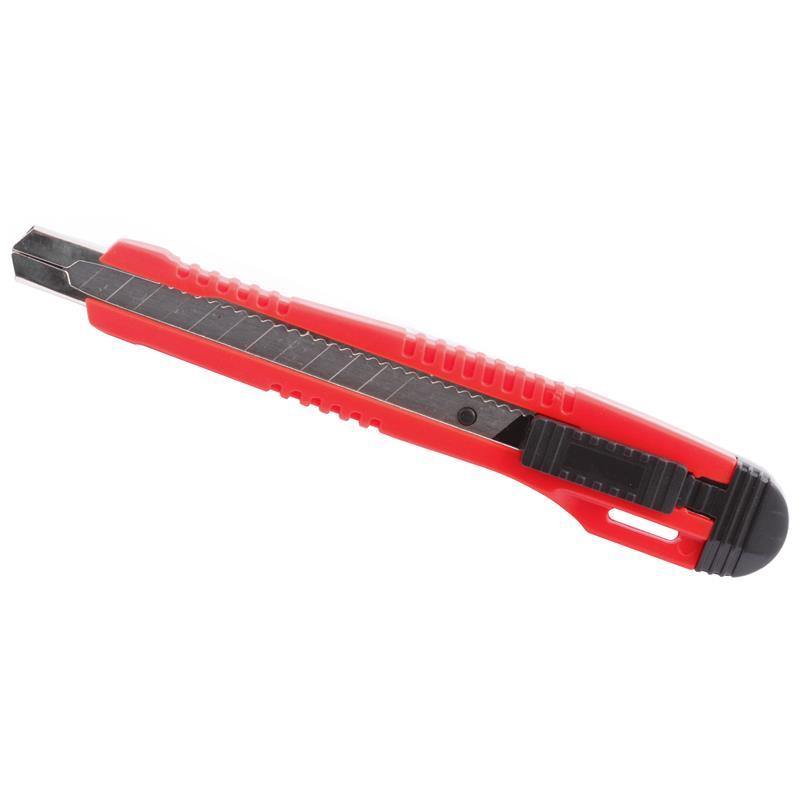 SNAP OFF KNIFE WITH METAL CHANNEL (9MM) - SINGLE