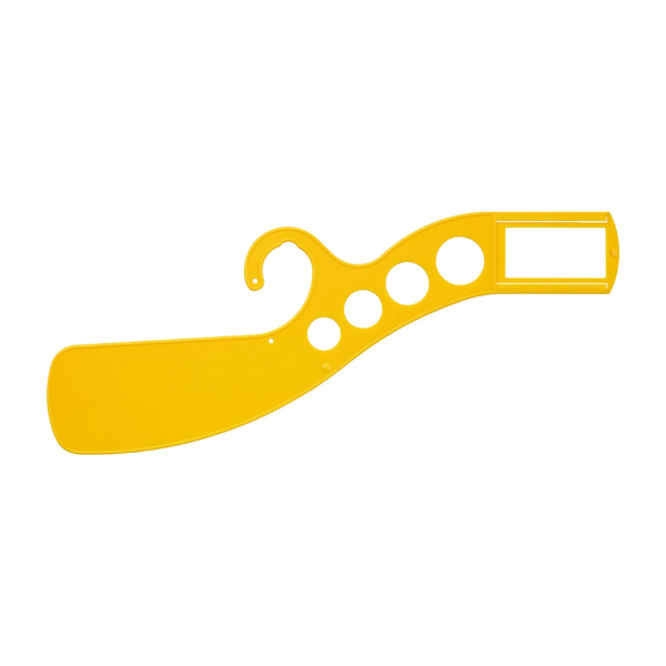 YELLOW WAREHOUSE DIVIDER 46CM, BOX OF 50