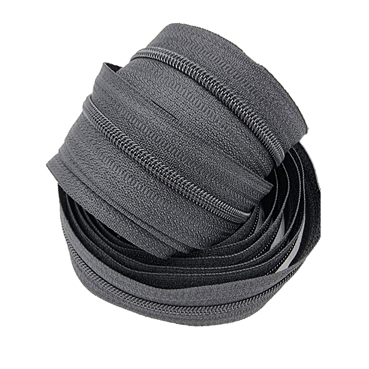 Zip Tech Zipper Loop WYE ZIP #7 CONTINUOUS ZIPPING NYLON ZIPPER 200M BOBBIN - BLACK
